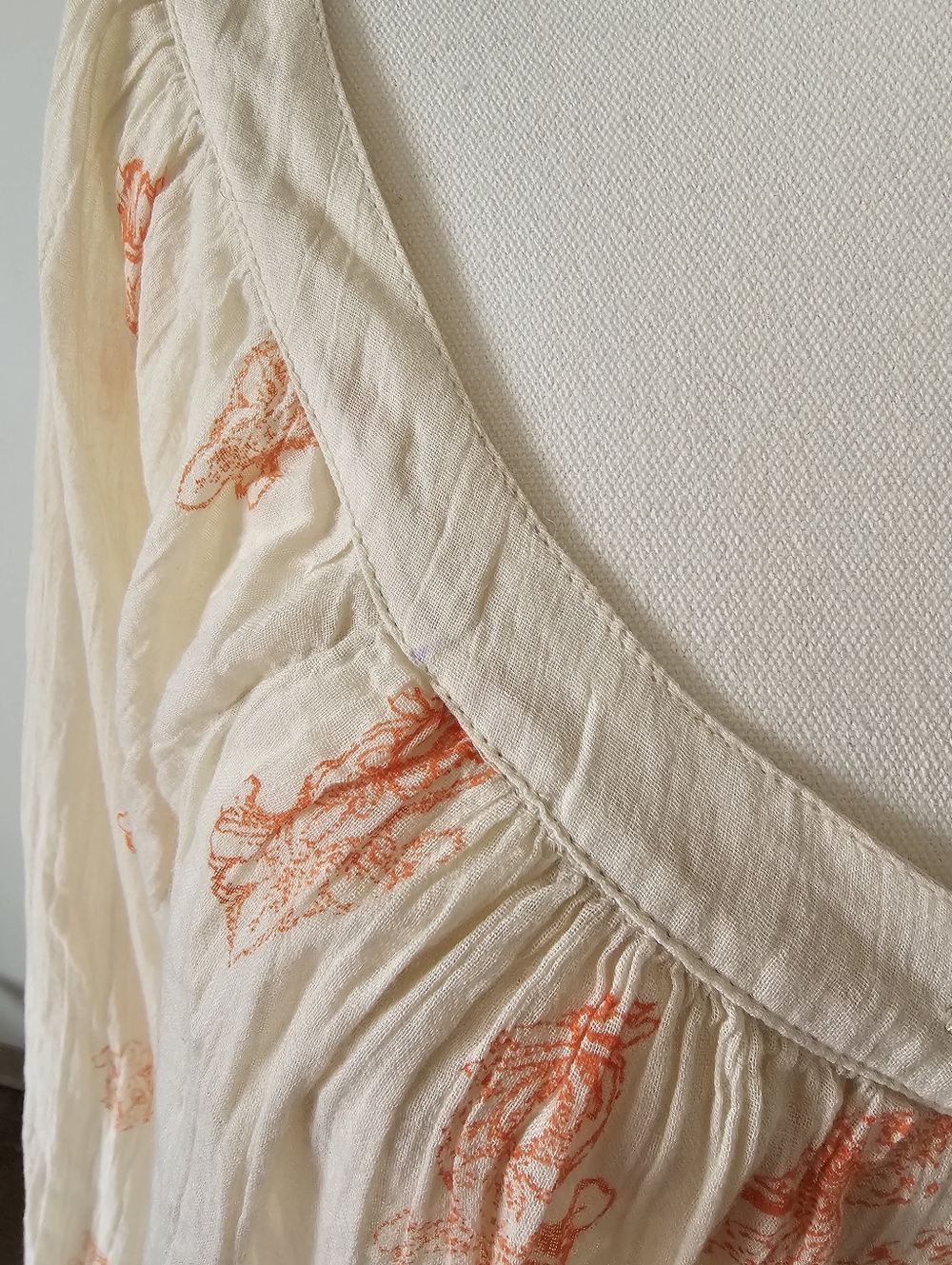 Intimately Free People M So I gathered oversized cotton sleep shirt - Picture 2 of 8